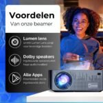 Chesto Beamer Full HD PRO Android (8K-Ondersteuning) - Image 3